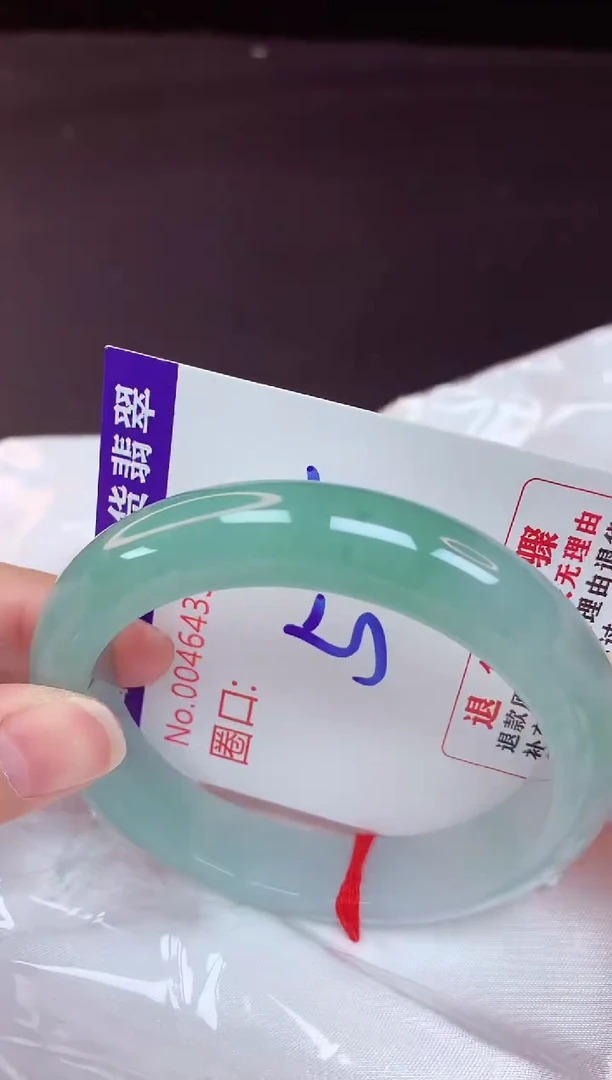未镶嵌手镯翡翠57（48小时鉴赏期 ）