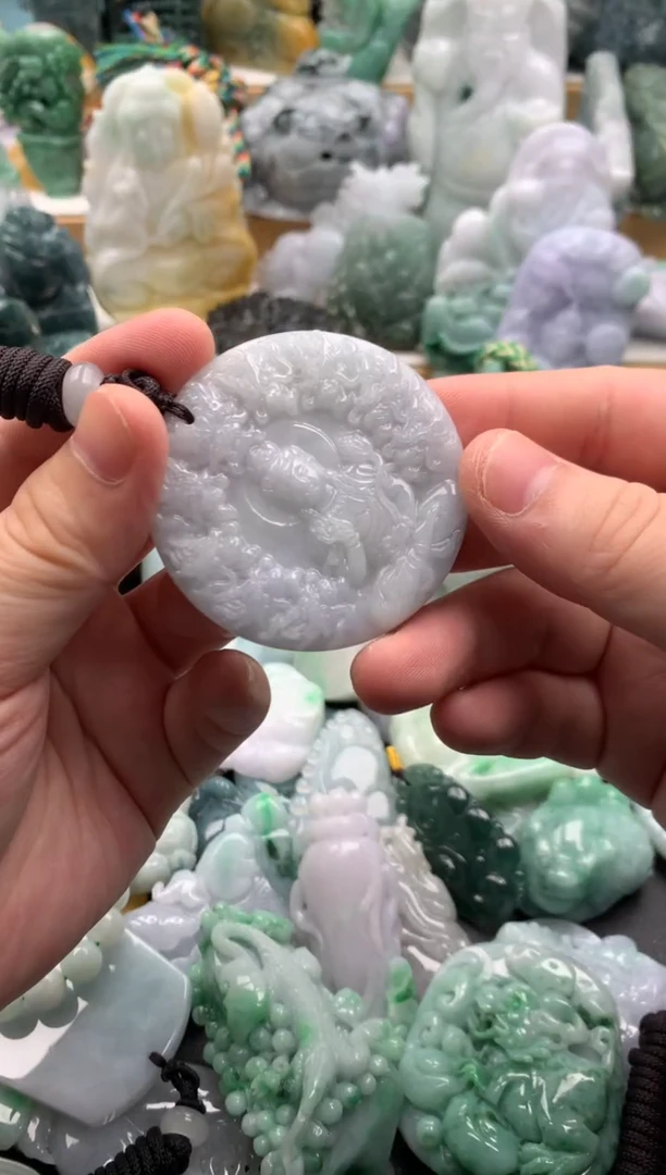 吊坠(不含链)未镶嵌翡翠1