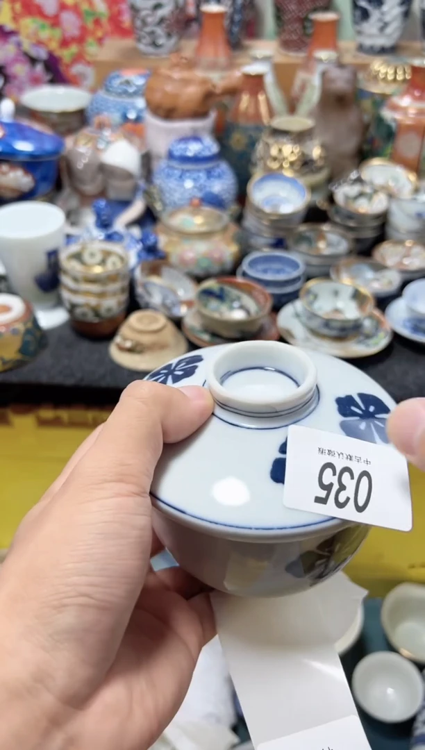 瓷片娱*鳉夏目海外回流瓷器中古品。