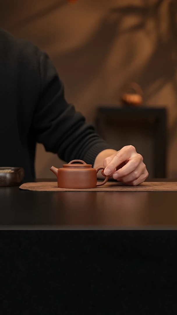 【闪购商品】紫砂茶壶允禾斋wzht 紫泥 平盖井栏