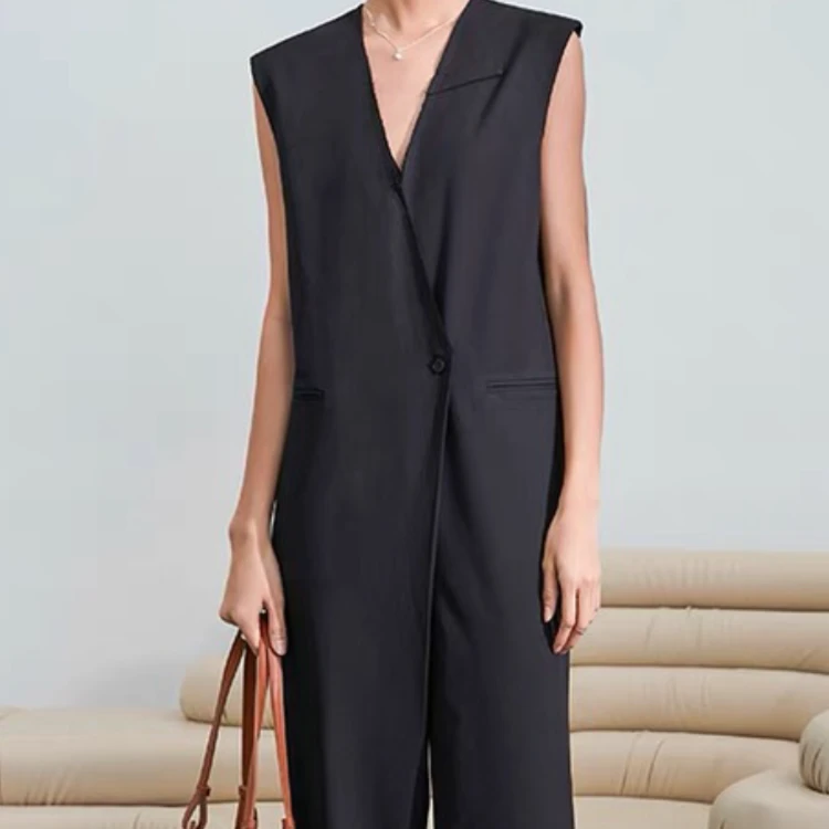 宽松版高级感连体裤