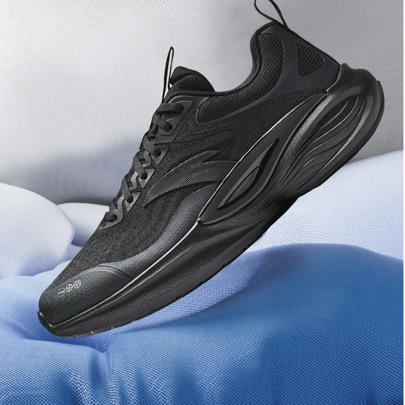 中国跑鞋制造安踏凌云丨轻质透气跑步鞋男女同款夏季缓震舒适有氧