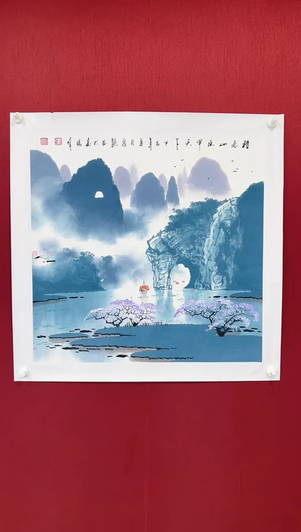 【闪购商品】国画张泉踪老师画作
