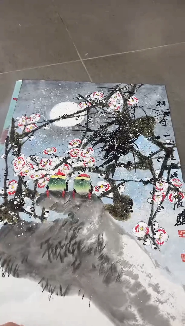 绘画韩江书画-石老师