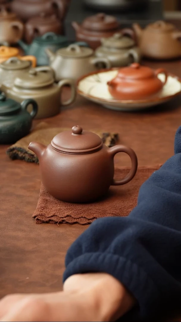 茶壶紫砂爱****人原矿宜兴紫砂茶壶