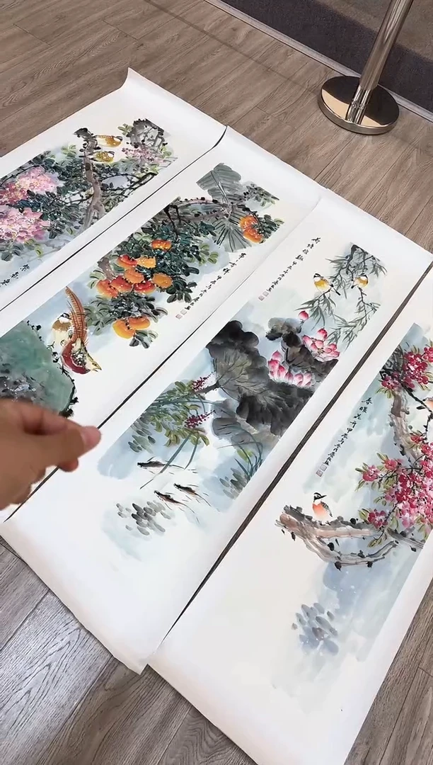 国画72赵隆轩艺术馆李庆友老师作品