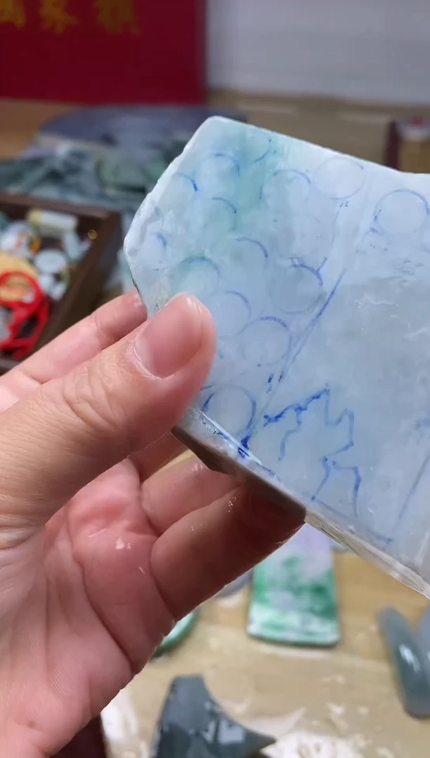 裸石翡翠缅甸翡翠A货473