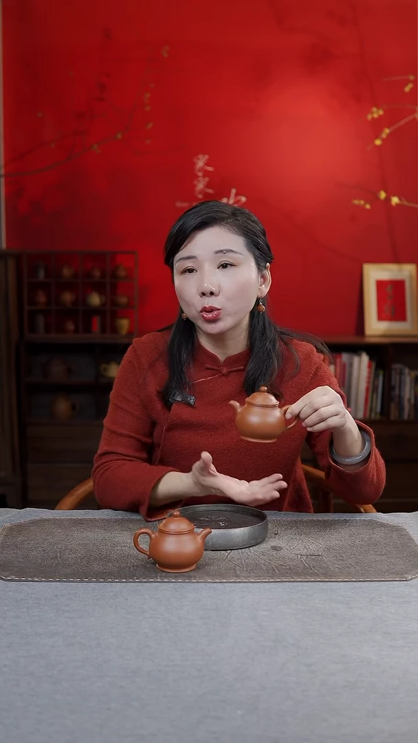 【闪购商品】紫砂茶宠定制鱼籽朱泥潘壶，工期45天