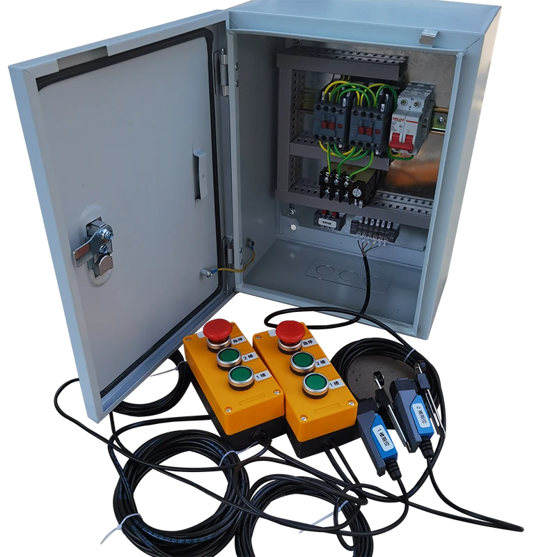 简易二层电动葫芦卷扬机杂物载货电梯升降机传菜液压货梯控制器箱