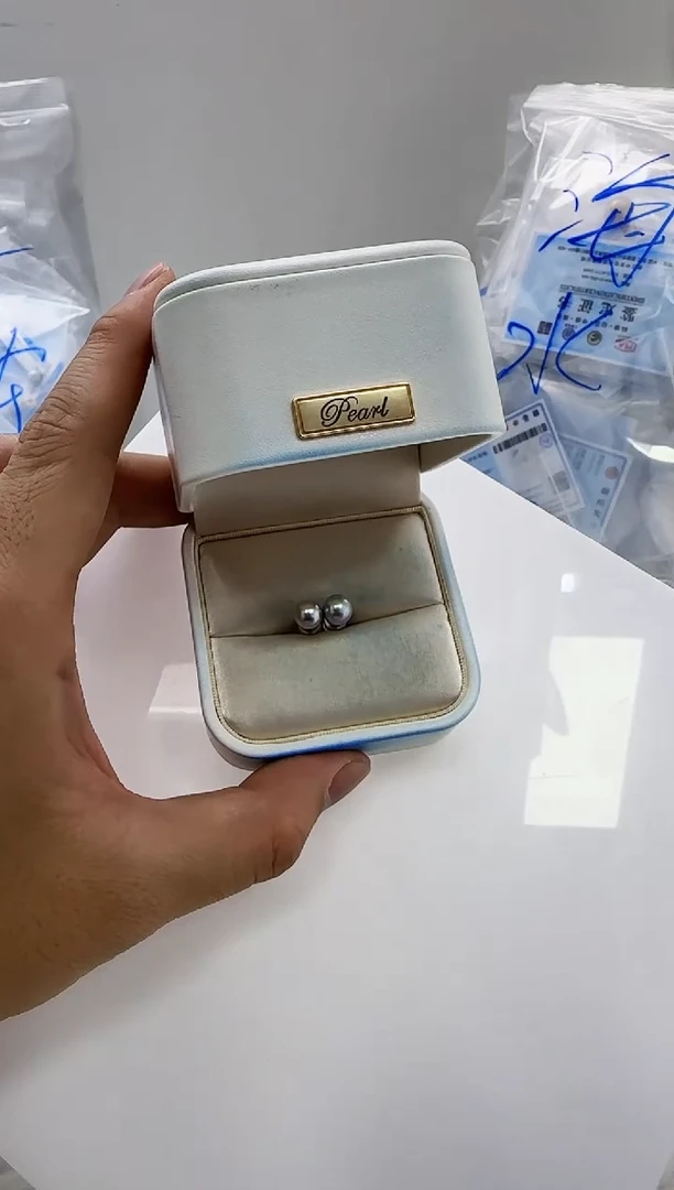 【闪购商品】海水珍珠DA银S925镶嵌c1480 耳钉6