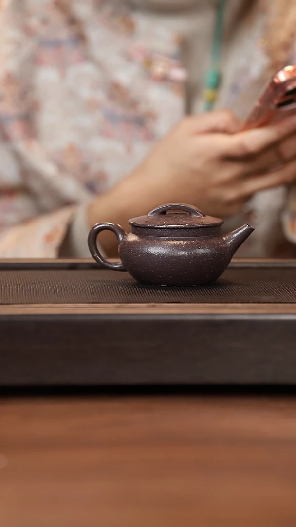 茶壶紫砂一**衣月亮紫砂