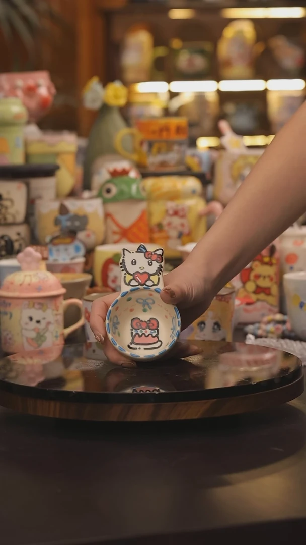 景德镇釉下彩绘设计师款式陶瓷