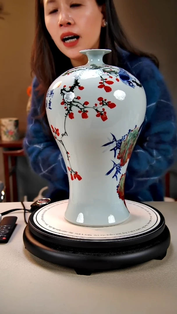 摆件陶景德镇手绘陶瓷26