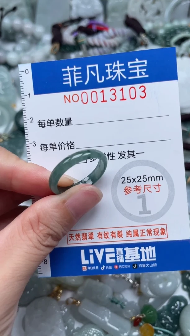 颈饰未镶嵌翡翠13103