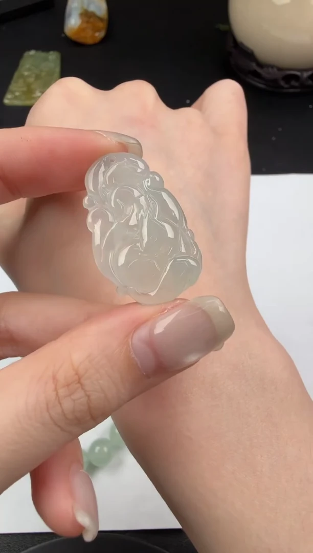 吊坠(不含链)未镶嵌翡翠翡翠饰品-311