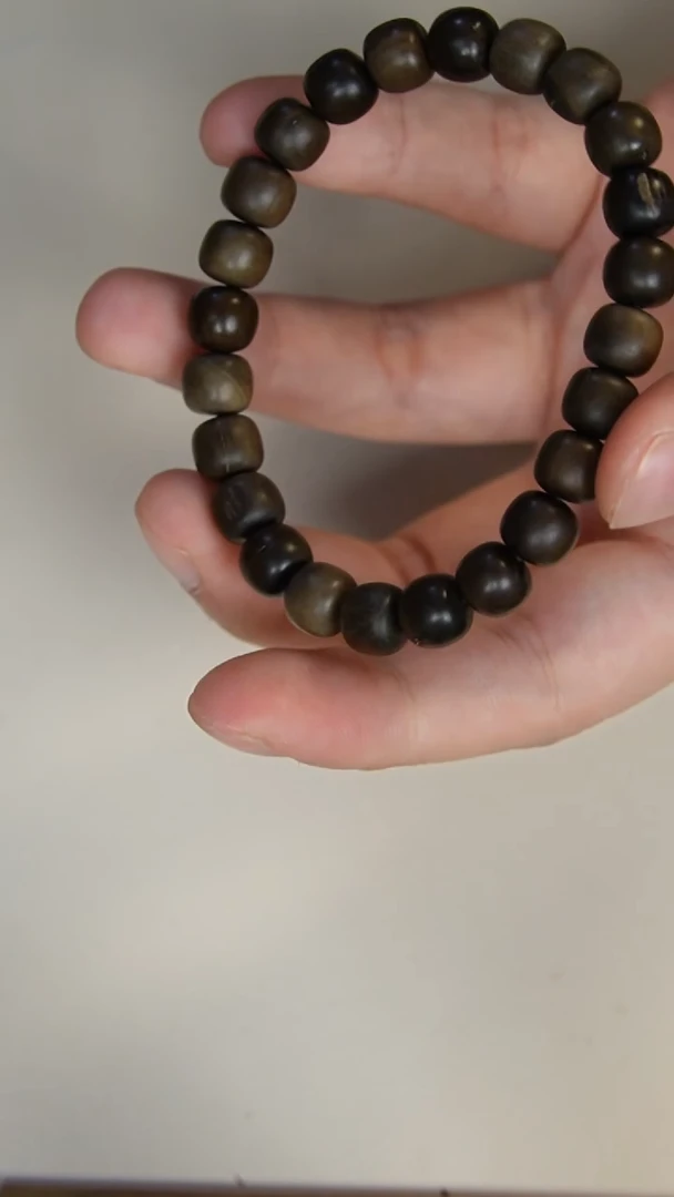 【闪购商品】檀香木手串/手链阴沉老山檀香8*9老型单圈瑕疵