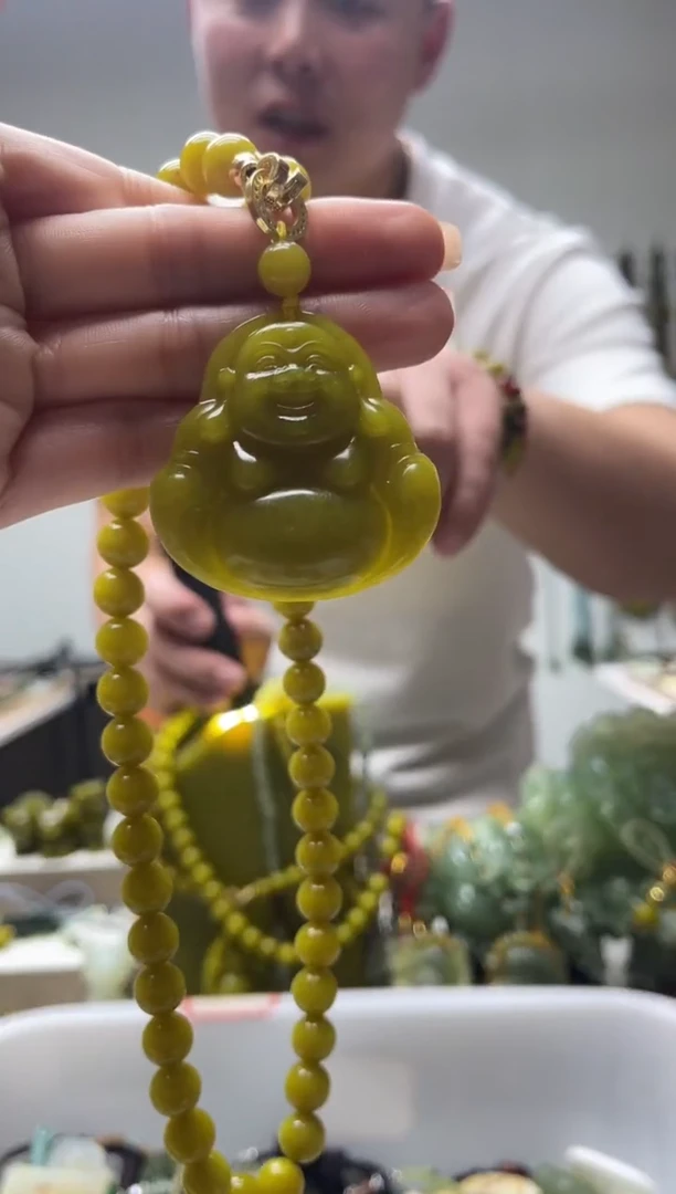 未镶嵌岫玉颈饰多样性发货 拍一发一