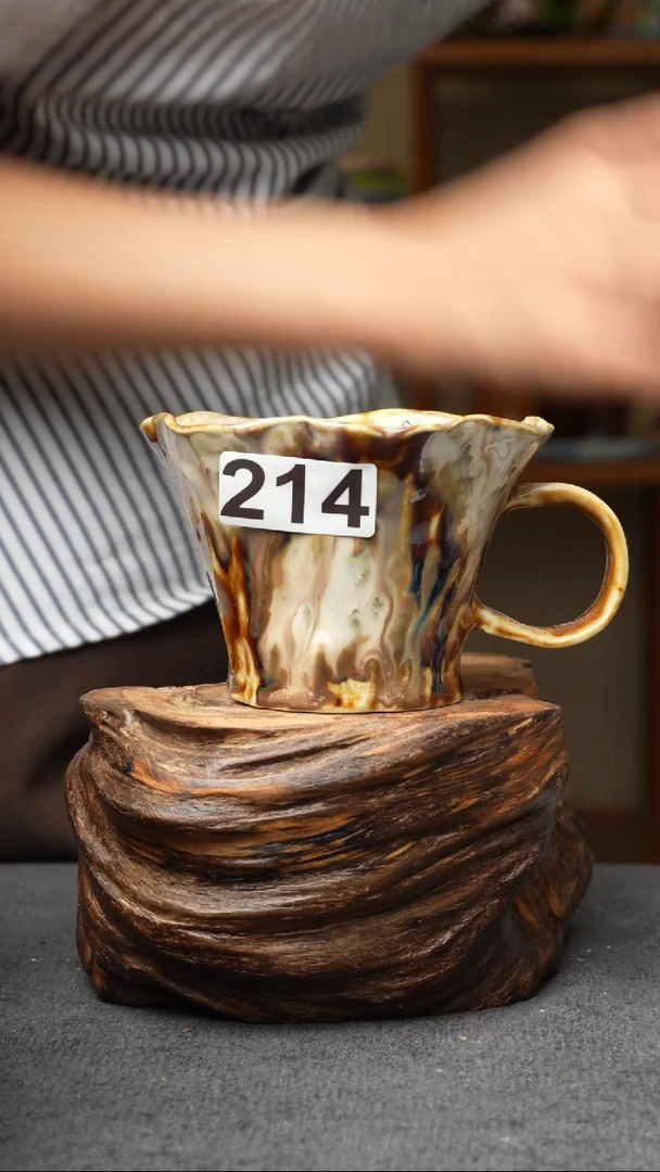杯子214景德镇手创颜色釉杯（食品级）