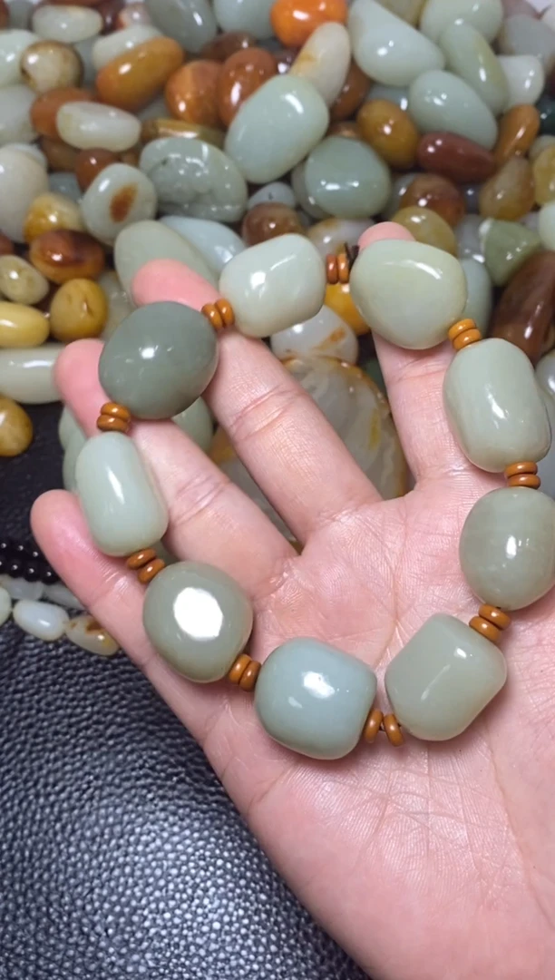 未镶嵌和田玉包链和田玉