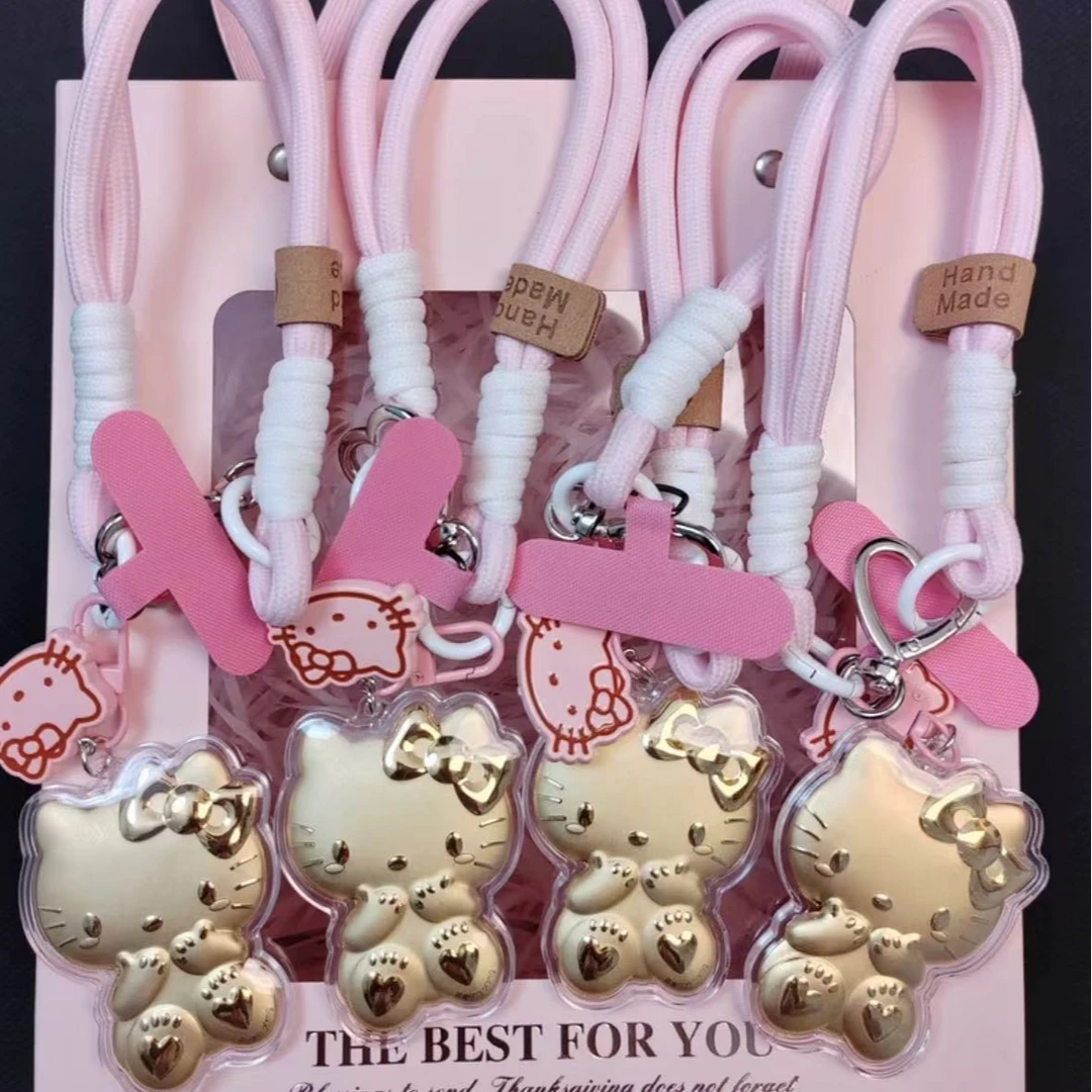 新款KT猫猫挂件钥匙扣手机扣包包挂件【送礼盒送手机贴】