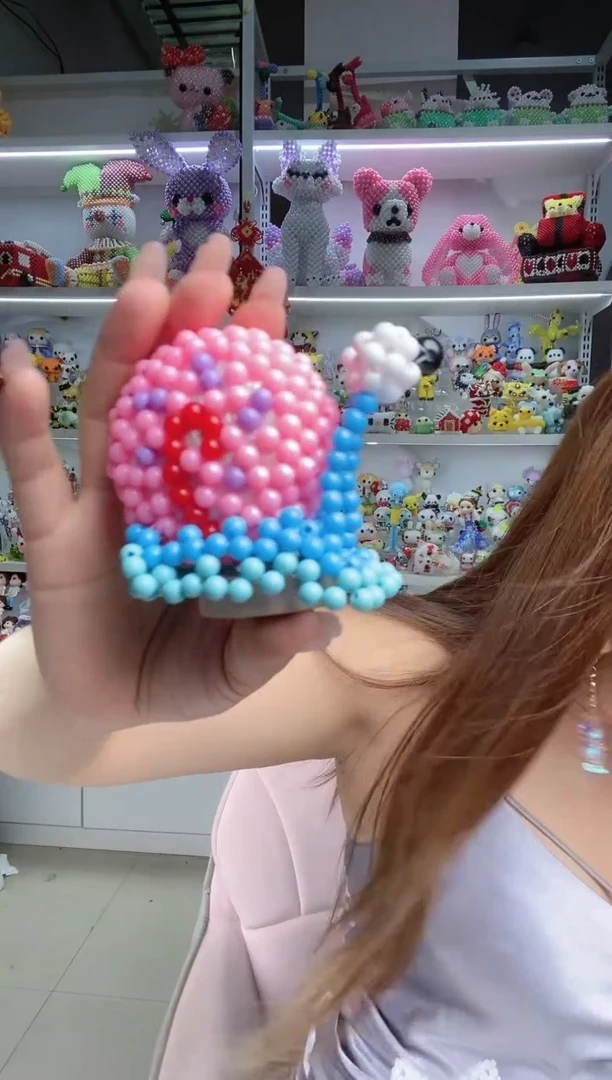 玻璃1656卡6糖果珠蜗牛材料包1套