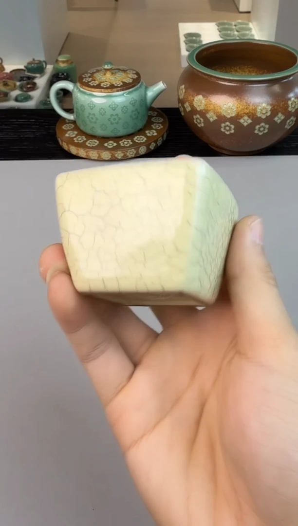青瓷手工茶器不带礼盒包邮