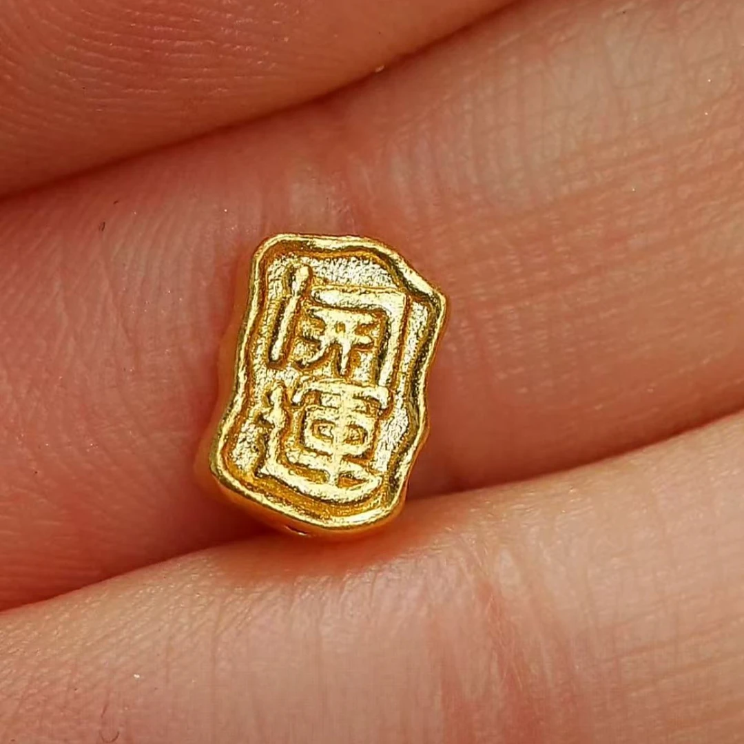 汕溏珠宝 黄金开运足金diy串珠工66