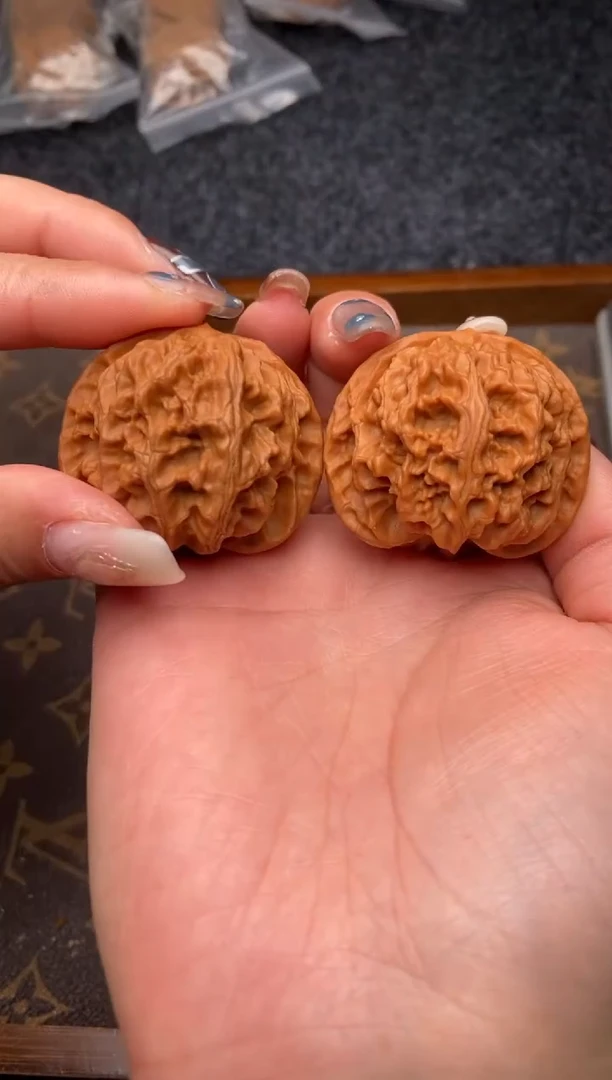 把件文玩核桃B165号43尺苹果园