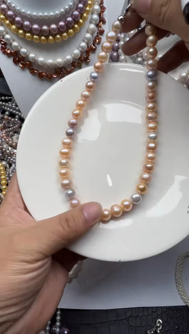 【闪购商品】淡水珍珠颈饰未镶嵌1