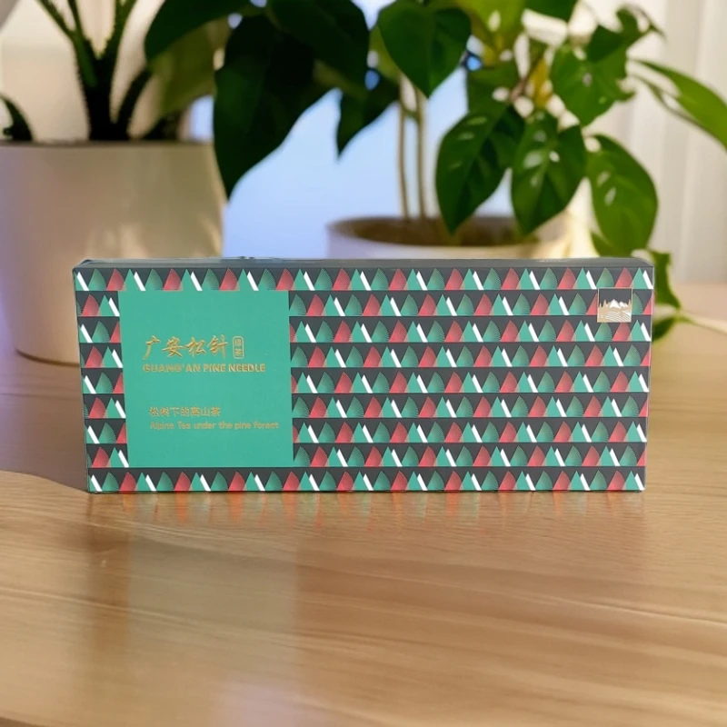 华蓥山上松林下的高山茶广安松针100g