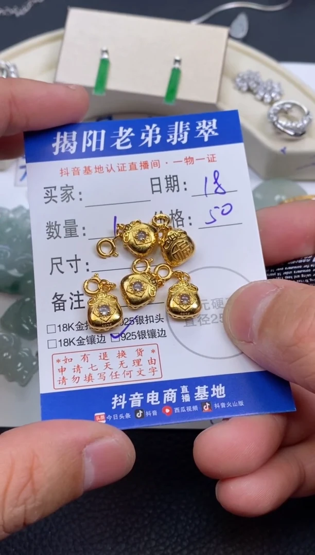 【闪购商品】翡翠颈饰银S925镶嵌多样性发其中一件