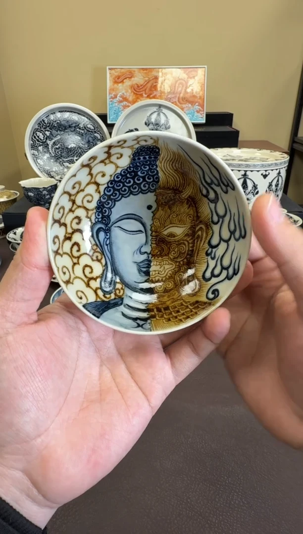 二号釉一念之间普洱杯