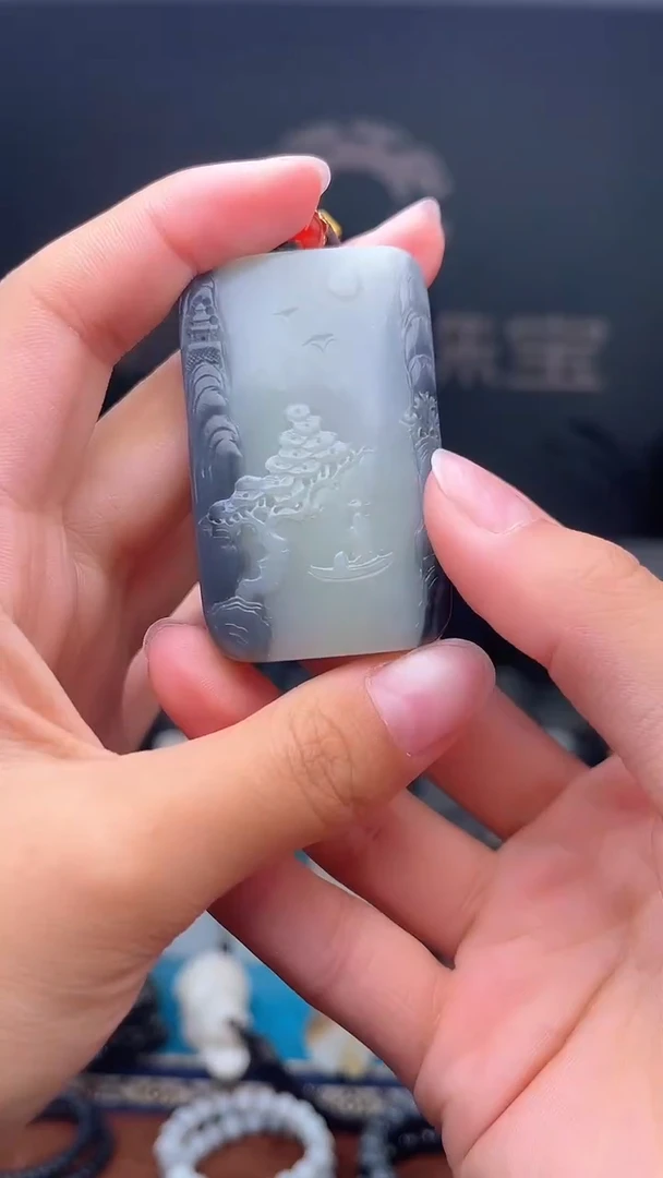 未镶嵌和田玉挂件1