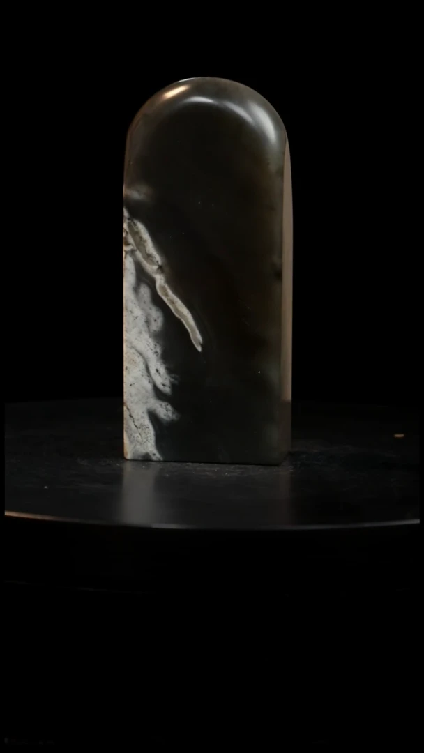 昌化石瓷白牛角印章印章印章