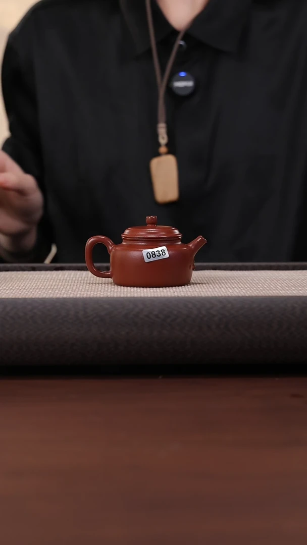 【闪购商品】紫砂茶壶838 WZ 朱泥  德钟 100cc