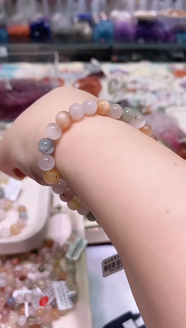 未镶嵌手链水晶多样性发其一