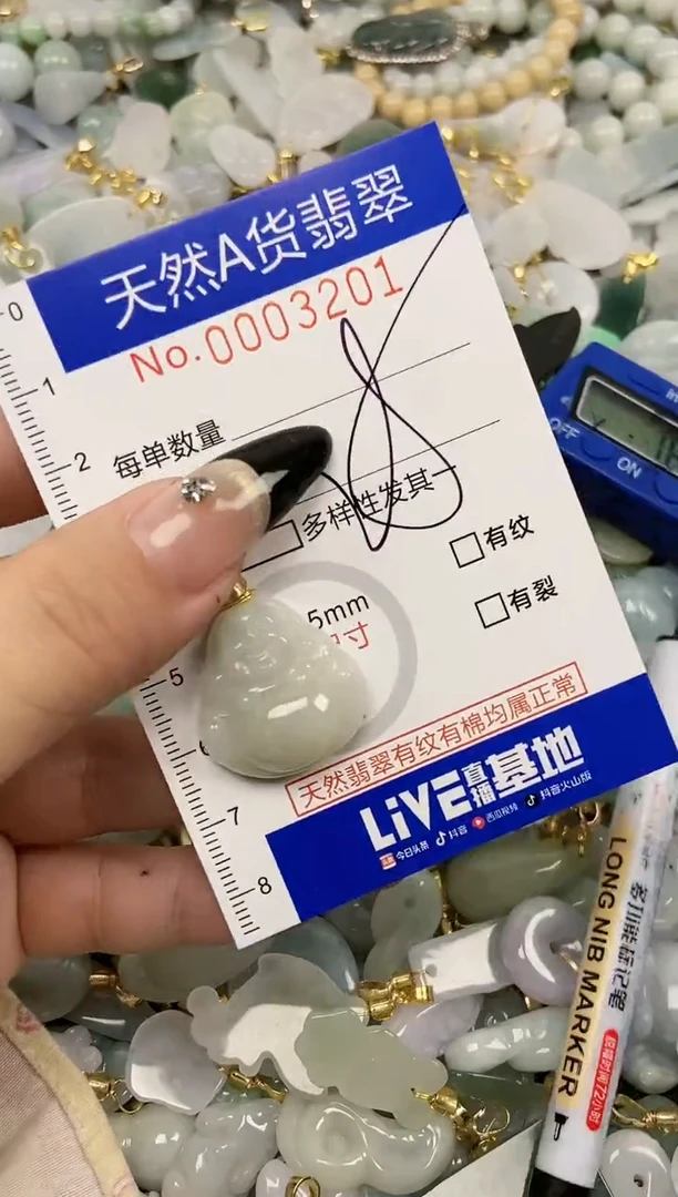 【闪购商品】翡翠颈饰未镶嵌天然A货翡翠