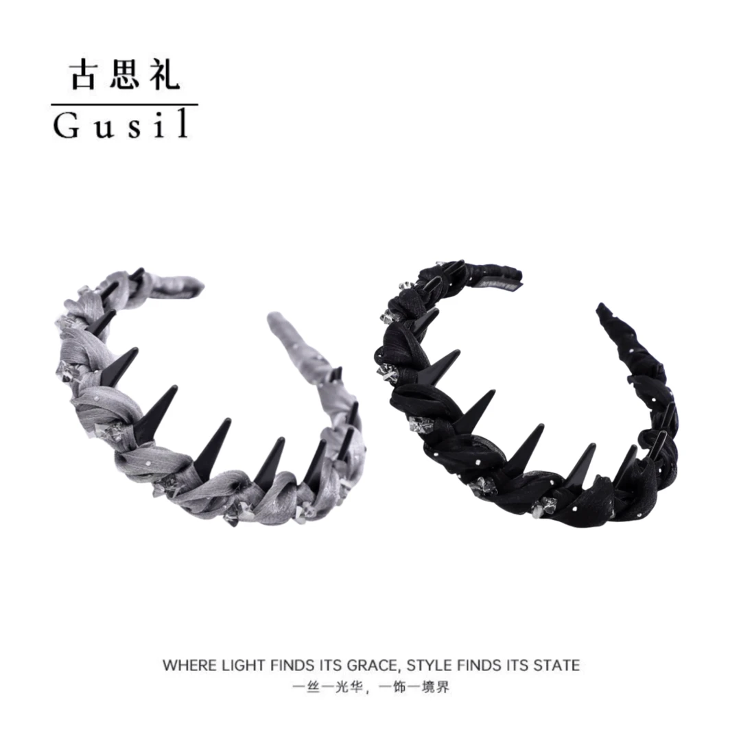 古思礼【碎星】韩系高颅顶钻钻发饰发箍