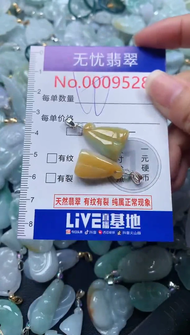 颈饰未镶嵌翡翠9528