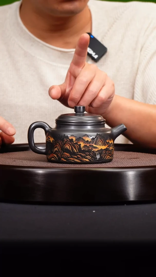 茶壶紫砂宜兴紫砂原矿壶