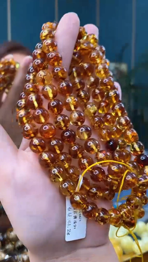 未镶嵌琥珀裸石6/9多样性发其一89