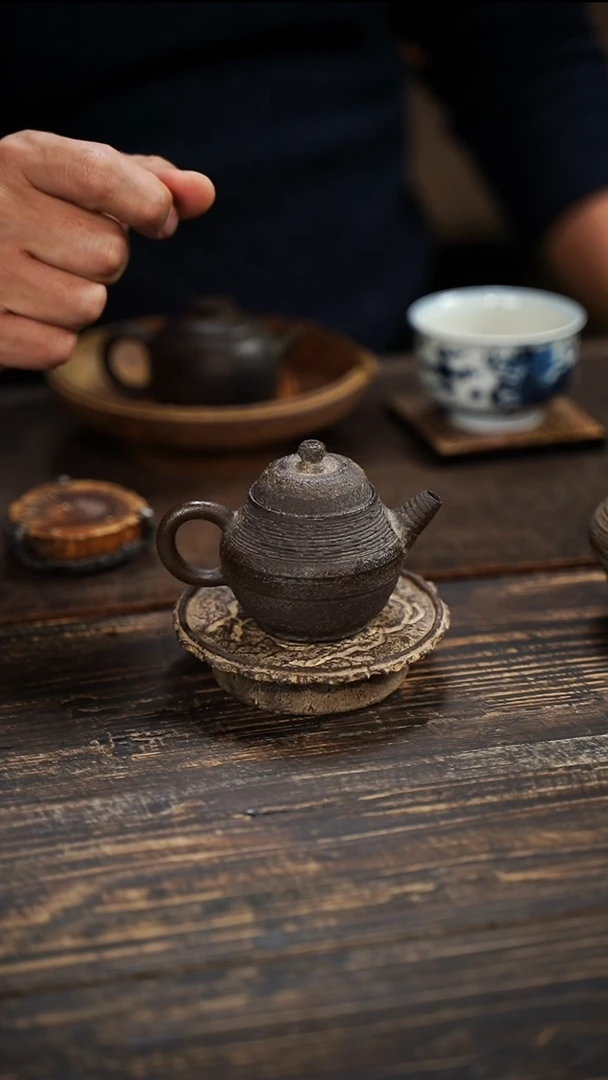 全手工制作 南蛮正把壶 100cc