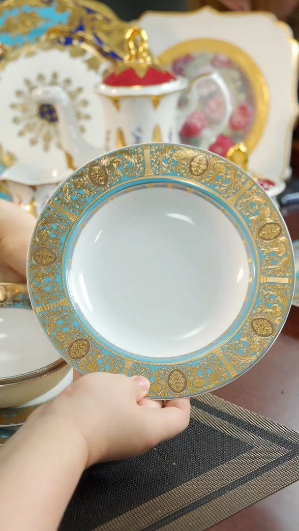 【闪购商品】瓷片8.5英寸草帽盘 福利价