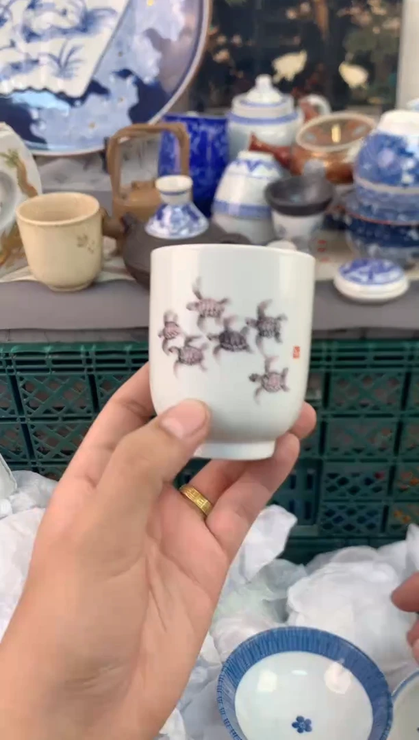 【闪购商品】瓷片茶杯酒杯茶盏