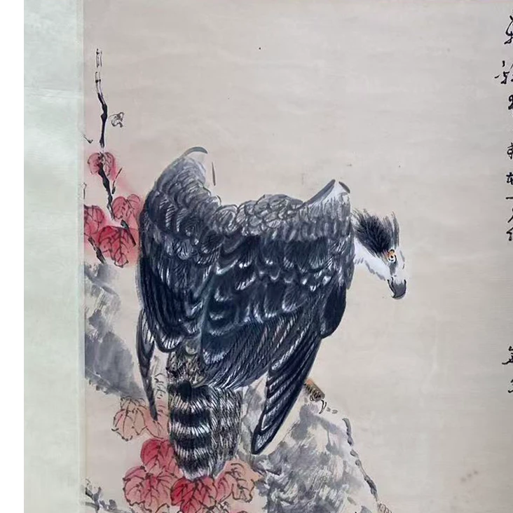 DY5918高先生 花鸟 纸本67*32 2035