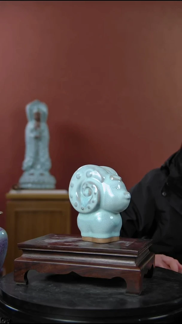 摆件大宋官窑【卡通羊】