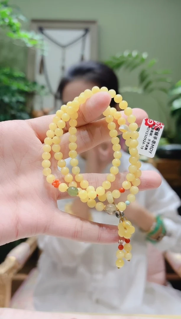 琥珀颈饰未镶嵌蜜蜡项链MDY0924-19多样性发货
