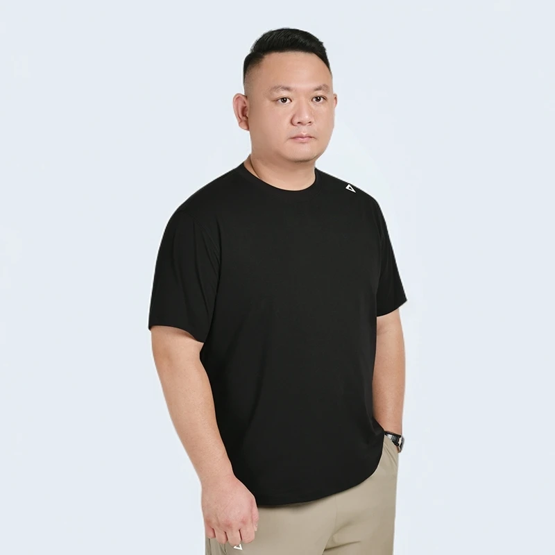 光盾凉感短袖男大码中空索罗娜速干上衣超薄户外冰爽空调T恤9361