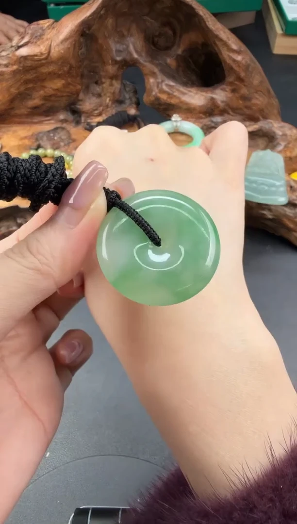 吊坠(不含链)未镶嵌翡翠翡翠饰品-185