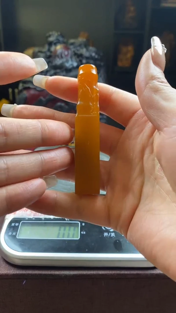 【闪购商品】寿山石印石田黄竹节章